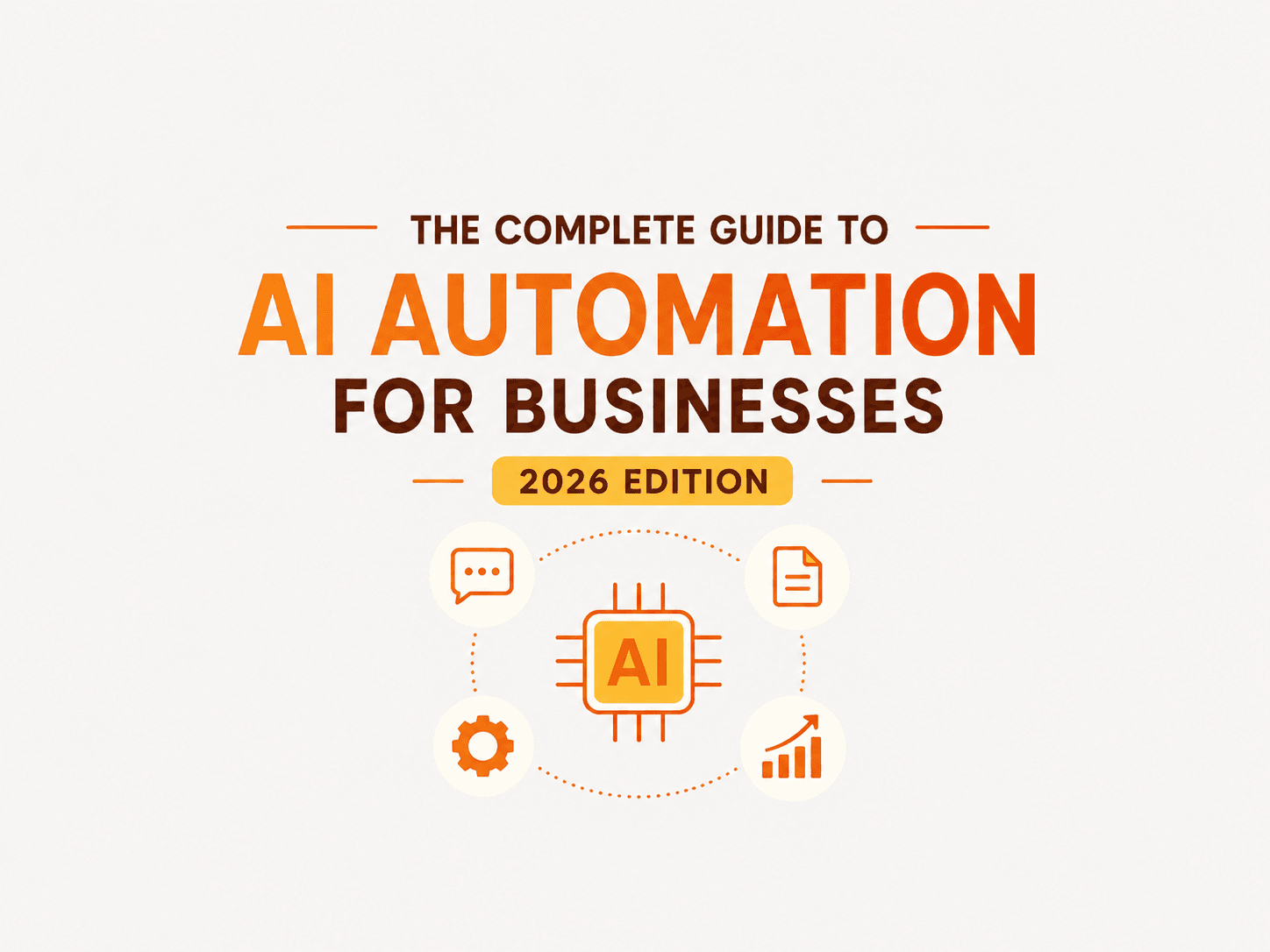 The Complete Guide to AI Automation for Businesses: 2026 Edition